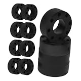 KESYOO 16pcs Rubber Bumpers for Foosball Table Soccer Rods Easy Installation Scratch Prevention Enhanced Game Replacement Parts for Table Football Accessories