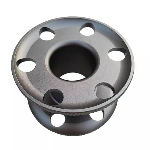 Fcnjsao Buoys Reel Rope Reel Diving Accessories Diving Buoys Spool Reel Aluminum Alloy Diving Finger Reel Scubas Diving Tool