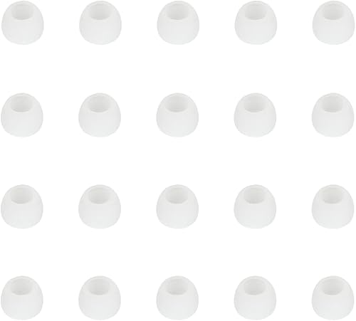 Miniatura 1 de WKYMY Almohadillas de silicona pequeñas de repuesto para auriculares intrauditivos, puntas de goma, tapa de repuesto para auriculares, 10 pares