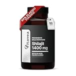 Shilajit 1400mg - Shilajit Puro dell’Himalaya - Alto Contenuto di Acidi Fulvici (50%) e Acidi Umici (12%) - Energia, Immunità, Articolazioni - 90 Capsule Vegane - Vitavea