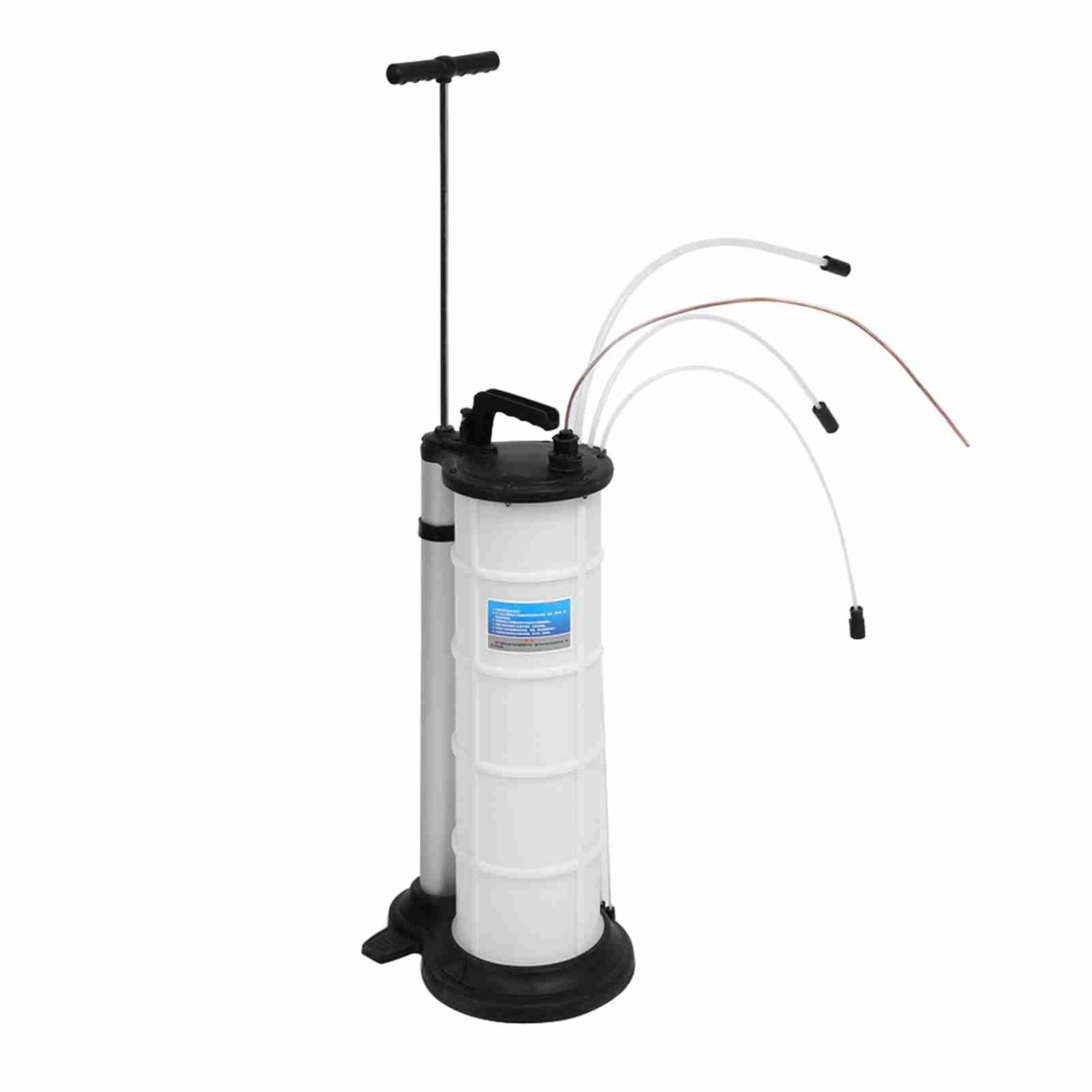 AMONIDA Pompa Dell'Olio da 9 Litri Pompa di Estrazione Ad Aspirazione Efficiente Azionata Manualmente per Il Trasferimento di Olio Motore e Marino 9 Litri