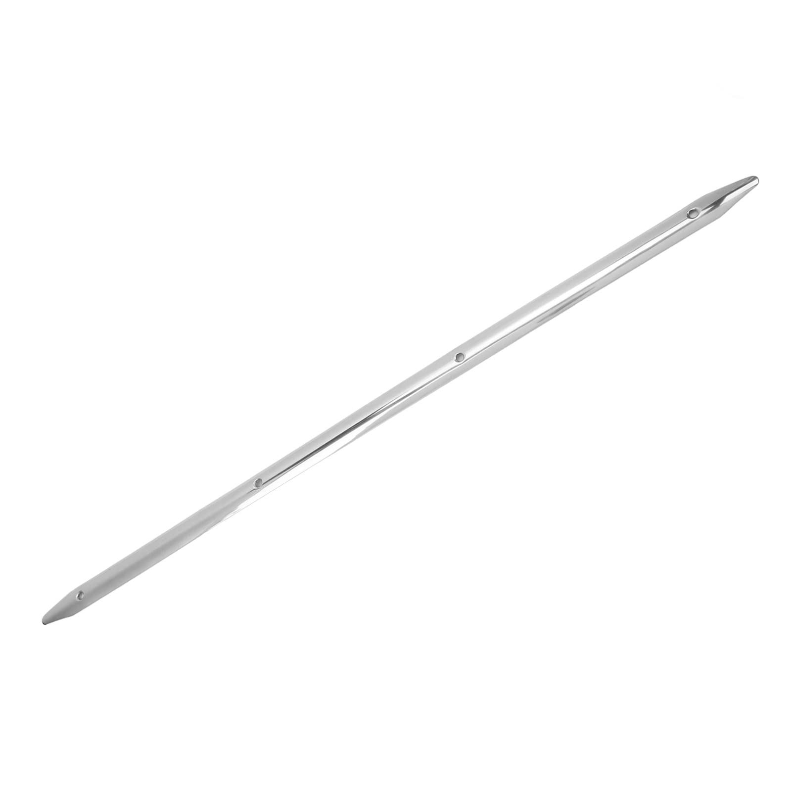 ZDETGU Rub Strake, 316 Stainless Steel Marine Accessory 650mm Length 20mm Width, with Antirust Design, for Boat Yacht RV Bathroom Mooring Lines