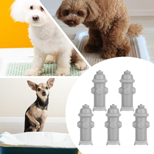 Hundetoilette Zur Stubenreinheit, 5X Welpen Stubenreinheit Trainingshilfe, Tragbare Urin-Toilette Für Welpen Im Haushalt Garten Rasen & Draußen
