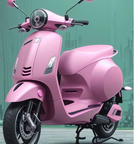 Image of WISDOM Light Pink Vinyl Car Wrap Air Release, Self Adhesive, Vehicle wrap Sheet for Automotive Bike DIY Exterior Interior Decoration (BUBBLGUM Pink, 20 Inch X 8 Feet)