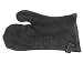 Produktbild TermaTech Kaminhandschuh NEU Grillhandschuh, Schwarz, Wildleder, 100% Leder, Topflappen