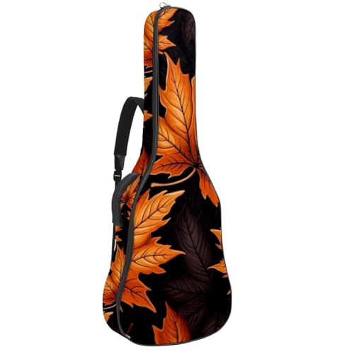 Sac pour guitare étanche avec couche de protection antichoc et multipoches