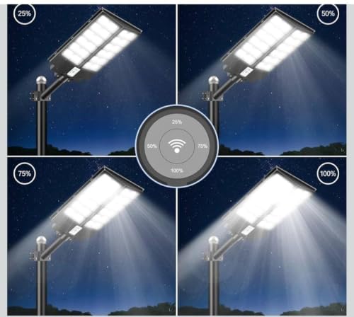 Image of RJ - Solar Street Lights Outdoor Automatic Motion Sensor Lights High Lumen Waterproof Solar LED Lamp| (800 Watt Light)