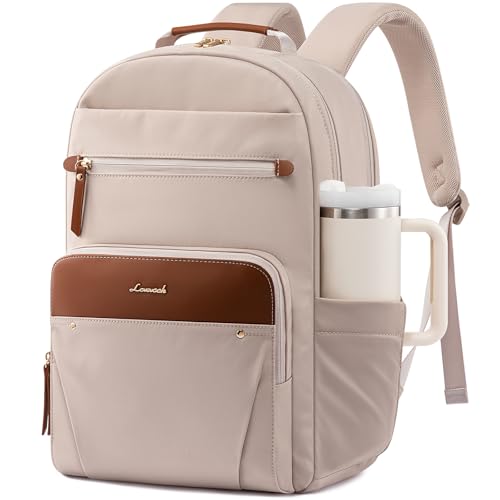 LOVEVOOK Laptop Backpack for Women, Waterproof Rucksack Wok Bag 15.6 Inch Backpacks Womens, Ladies Back Packs Casual Daypacks for School Teacher Travel Office