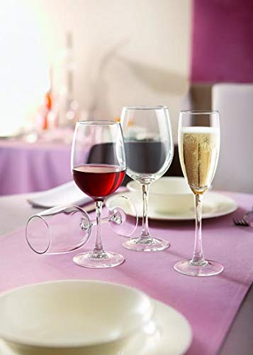 Arc Cardinal Arcoroc Excalibur Fully Tempered Flute, 5.75-Ounce, 36 Pack