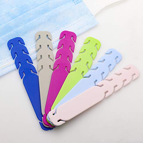 HEALLILY 10 Peças Extensor de Alça de Rosto Anti-Derrapante Gancho de Alça de Orelha 4 Artes Alça de