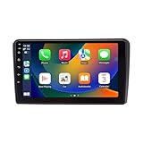 SWTNVIN Android 12 Autoradio Kompatibel mit Audi A3 S3 RS3 mit Carautoplay Android Auto GPS Navigation, 9 Zoll IPS Touchscreen Bluetooth 5.0 WiFi DSP SWC DAB (2GB+32GB)