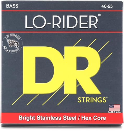 Cordes basse DR B LOWR LLH-40 Lo Riders pour un slap percutant