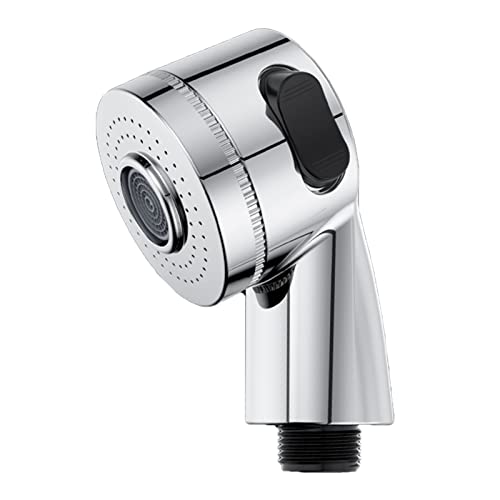 Pommeau de douche à économie d'eau haute pression avec bouton stop intégré