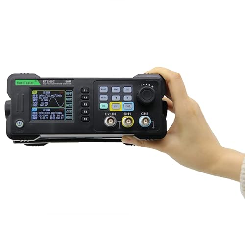 East Tester 3340C High Accuracy, Stability ,Low Distortion Two-Channel Function/ Arbitrary Waveform Dds Singnal Generator 40M Et3340C Black Color thumb #1