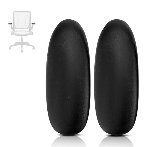 SINOLUXE Arm Pads Caps Replacement for Humscale Diffrient World Office Chair with Height Adjustable Arms