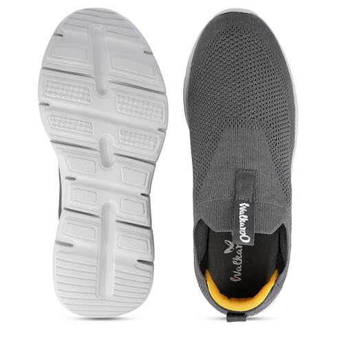 Image of WALKAROO Sports Shoes for Men's|Perfect for Walking,Gym Training and Casual Outfit|Cushioned Insole with EVA Outsole |Breathable Mesh Upper|WS9571