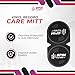 SpinTunes Record Mitt, Pack of 2 Vinyl Record Handler for Safe Handling and Cleaning, Anti Static, Soft Record Butler to Prevent Dirty Fingers