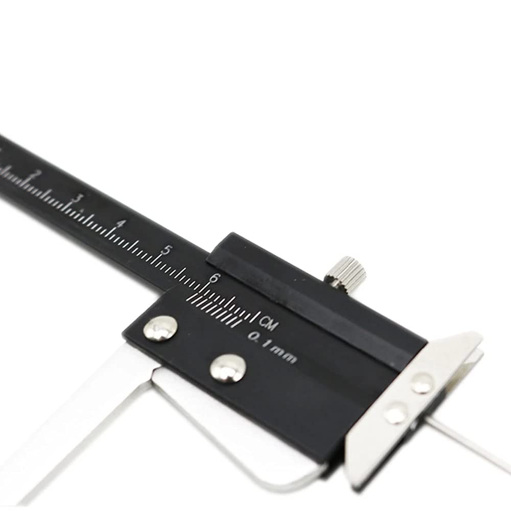 Calibrador de medición de espesor del disco de freno, herramienta de prueba de espesor de desgaste de pastilla de freno, micrómetro de 0-60mm