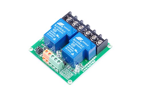 Knacro 2-Channel 30A Optocoupler Isolation Relay Module Support High And Low Level Trigger Relay Module Relay Board 12V #TOP2