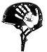 Sport Direct™ "Die Hand" BMX-Skate schwarz Fahrrad Helm 55-59cm