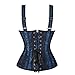 FZWIOSN Underbust Corsets for Women Corset Top Waist Trainer Fashion Bustier Plus Size Corset