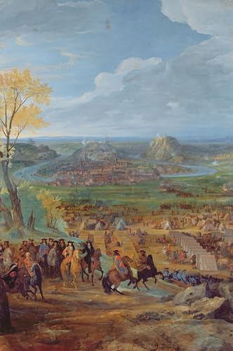 Lienzo l'assedio di Besançon di Jean Baptiste obra clásica decorativa de 60x90cm