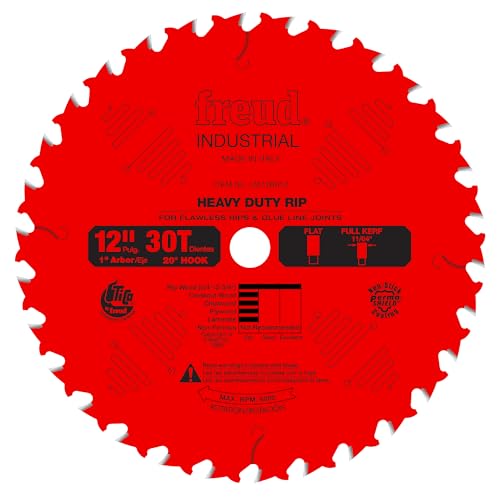 Freud LM72R012 12" Heavy-Duty Rip Blade, Multi, One Size