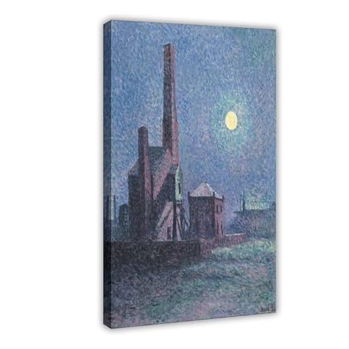 Maximilien Luce clair de lune toile pour salon élégant