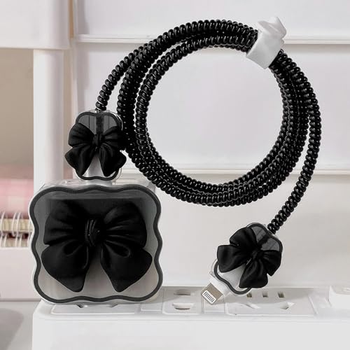 BSTIONYI DIY Cable Protector Charger Wire Saver, 5 in 1 Data Cable 18W/20W USB-C Charger Case Line Cord Protector Compatible with iPhone 11 12 13 14 15 Pro Max - Image 3