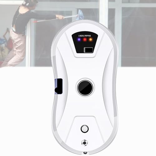 Spdazzleburst Robot Limpiador De Ventanas Con Ultrasónico, Aspirador De Ventanas, Con Control Remoto, Robot Eléctrico Inteligente Limpiador De Ventanas Limpieza De Vidrios Con Control Remoto,White Spdazzleburst Robot Limpiador De Ventanas Con Ultrasónico, Aspirador De Ventanas, Con Control Remoto, Robot Eléctrico Inteligente Limpiador De Ventanas Limpieza De Vidrios Con Control Remoto,White