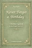 Never Forget a Birthday: A Timeless Birthday Log Book, Organizer & Reminder for the People You Love