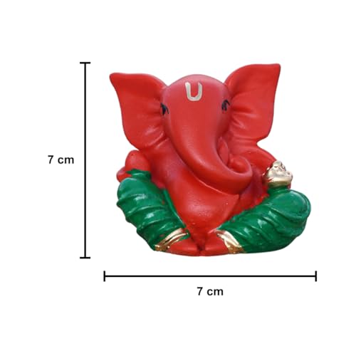 Image of Saugat Traders New Year Gift for Client - Golden Ganesha Showpiece, Branded Pen and Greeting Card - Corporate Gift
