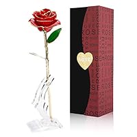 Algopix Similar Product 7 - NICEAO Gifts for Mom 24k Gold Rose
