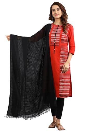 Image of Aurelia Womens Solid Dupatta