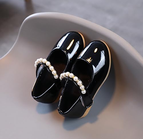 Girls Dress Shoes Mary Jane PU Leather Ballet Flats School Princess Wedding Shoe4