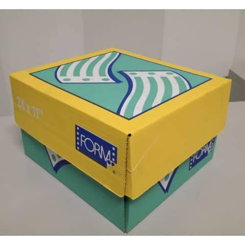 Moduli continui Form 60 g/m² piste staccabili bianco/grigio