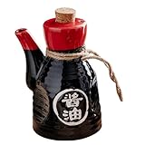 Bouteilles à huile en céramique : ce produit est de fabrication soignée, alliant praticité et durabilité, style japonais