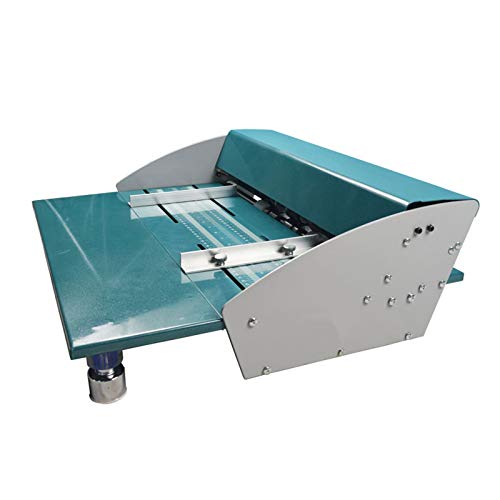 18 Inch Electric 3-in-1 Scorer Perforator Paper Creasing Machine Scoring Creaser Cutting Creasing Perforating with Cutting Perforating Blade as Free Gift