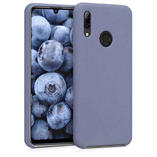kwmobile Carcasa Compatible con Huawei P Smart (2019) Funda - Case TPU y Silicona antigolpes - Apto Carga inalámbrica - Lila Opaco