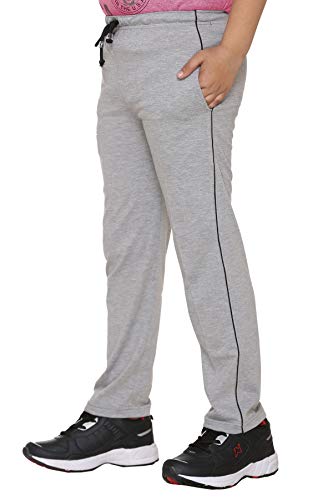 Image of Mack Jonney Girl's High Rise Cotton Blended Slim Fit Track Pant For -K01-P