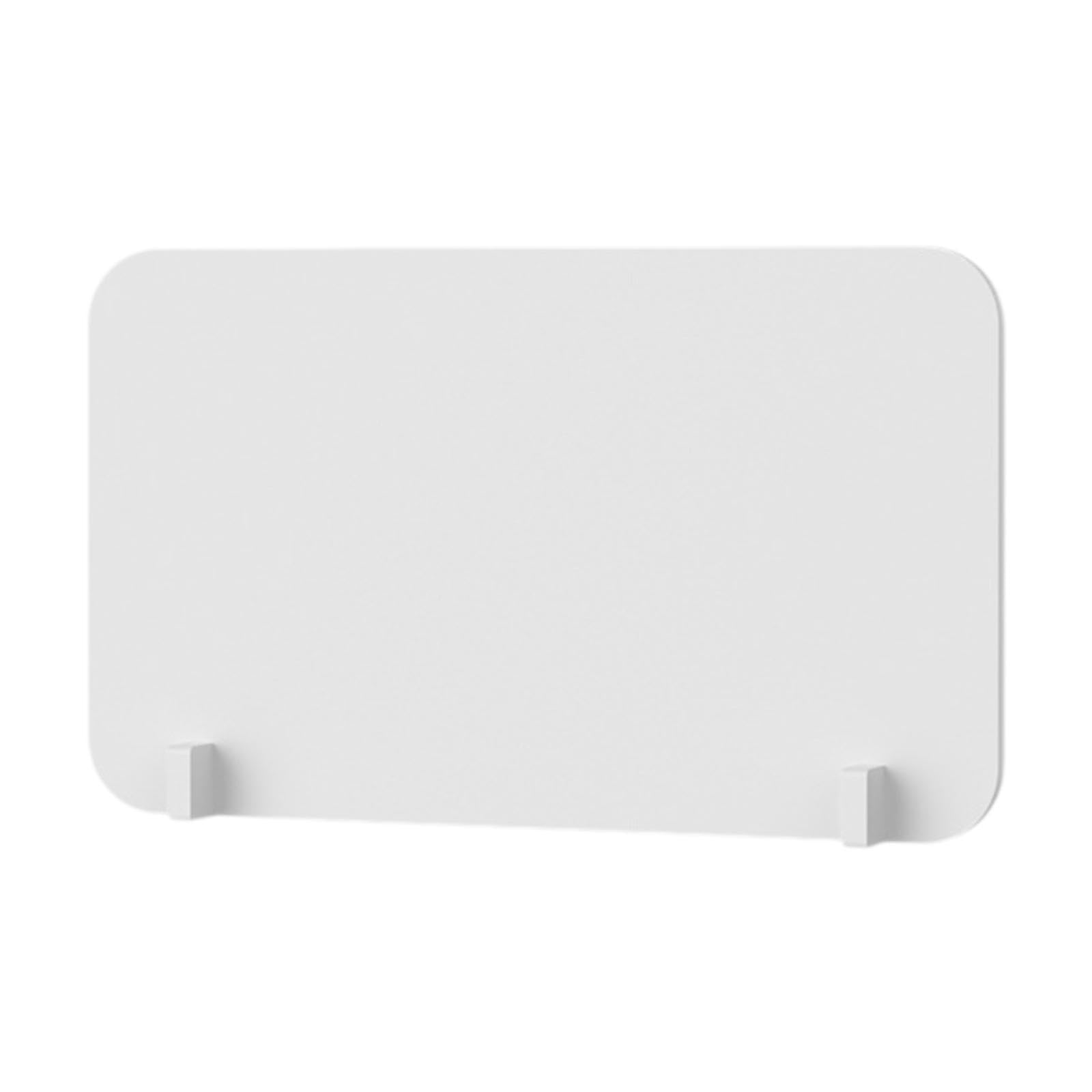 Cloison de séparation de bureau légère et autoportante pour écran informatique