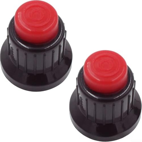 Gdfnmogo Tapa del interruptor de encendido por pulso del calentador de patio, construcción de plástico con mecanismo de resorte para calentadores de gas al aire libre, juego de 2 piezas (A)