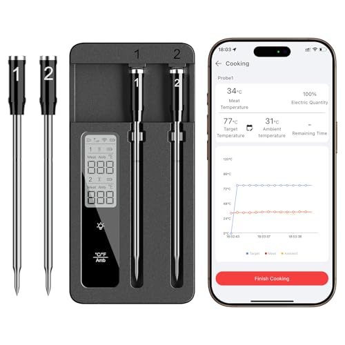 Smart Dual-Probe WiFi Thermometer