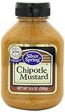 Silver Springs Mustard, Chipotle, 9.5-Ounce Squeeze Bottles (Pack of 9)