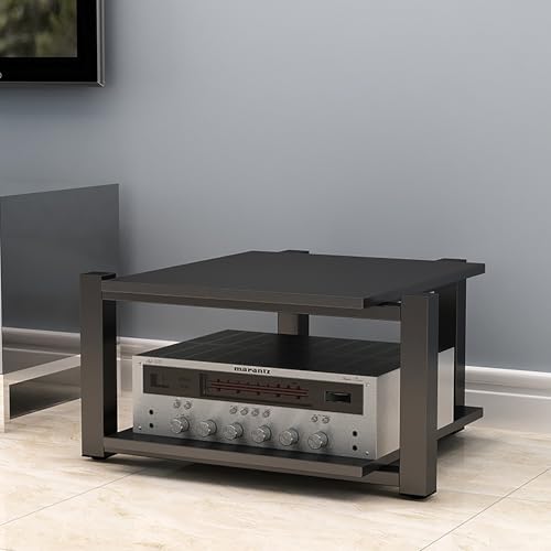 Support de jeu Hifi amovible et étagère AV facile à assembler pour studio
