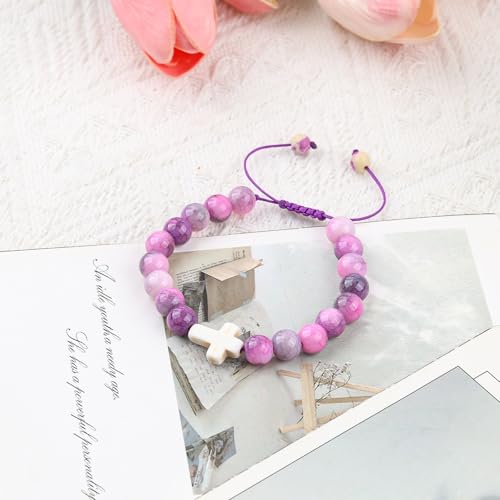 Image of Cross Easter Braclets Basket Gifts, Easter Bracelet Gifts, It's the Most Surprising Easter Gift for Gir