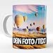 Tasse selbst gestalten individuell /Personalisierbar mit eigenem Foto Bedrucken/Fototasse/Motivtasse/Werbetasse/Firmentasse mit Logo/Weiss - Glanz