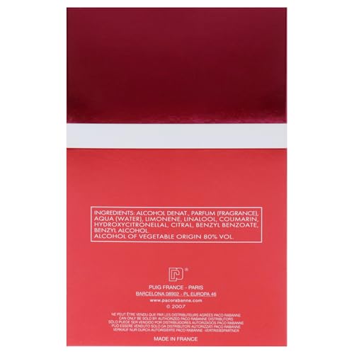 Paco Rabanne Ultrared Man Eau De Toilette 100ml - Image 4