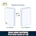 Serta Perfect Start Deluxe 2-Stage Crib and Toddler Mattress - Premium Sustainably Sourced Fiber/Foam Core - Waterproof - GREENGUARD Gold Certified (Natural/Non-Toxic) - 10 Year Warranty - Made in USA
