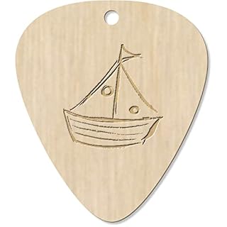 Azeeda 7 x ‘Bateau à Voile’ médiator/pic de Guitare (GP00026886) - Les Beatles, Paul McCartney, John Lennon, RIngo Starr, George Harrison